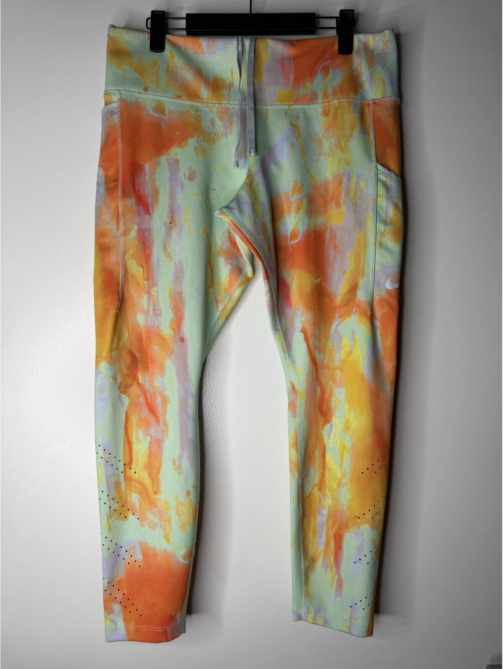 Nike Dri-FIT Epic Luxe Women's Mid-Rise 7/8 Pocket Running Leggings DM7716 sz XL